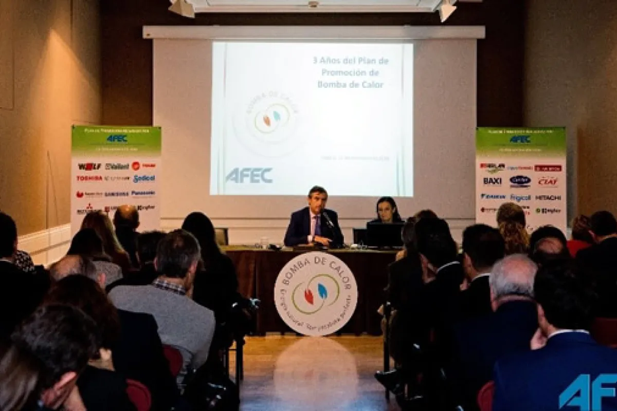 AFEC celebra el tercer aniversario del Plan de Promoción de la Bomba de Calor