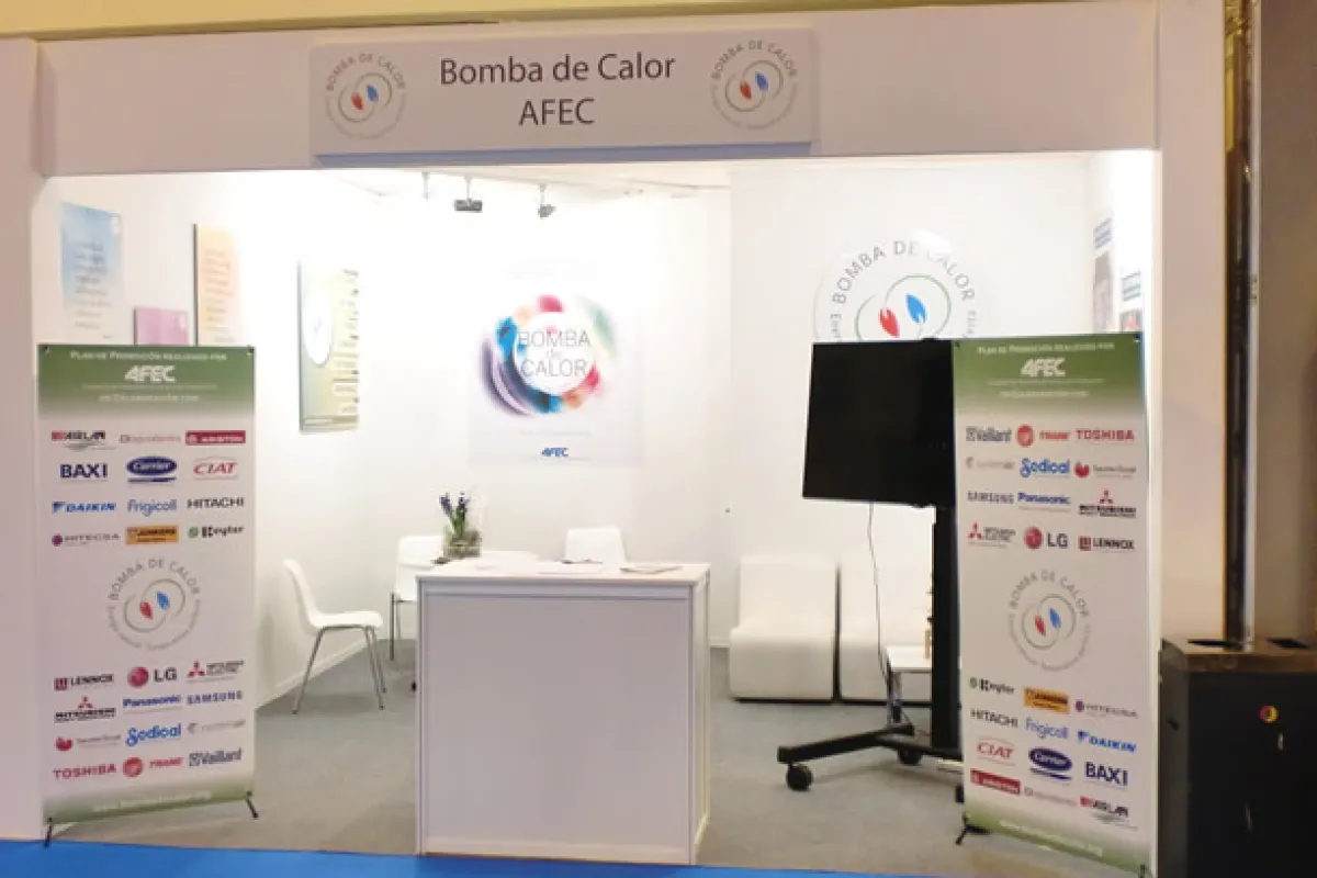 Stand de AFEC en Climatización y Refrigeración - C&R 2017