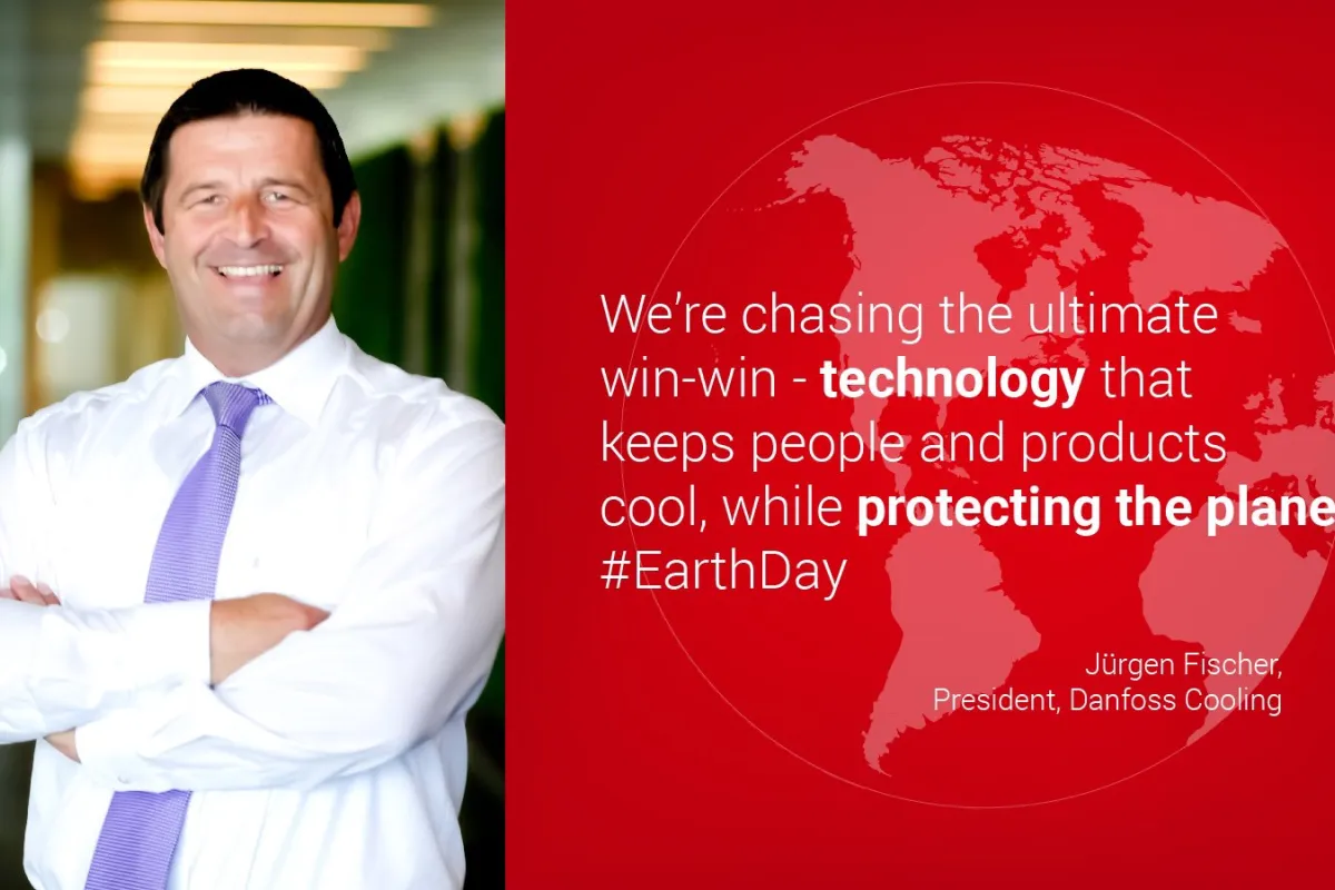 Jürgen Fischer, Presidente de Danfoss Cooling