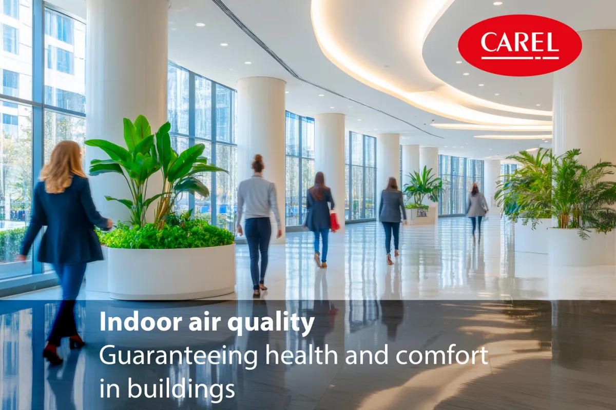 Nuevo white paper de CAREL sobre calidad del aire interior