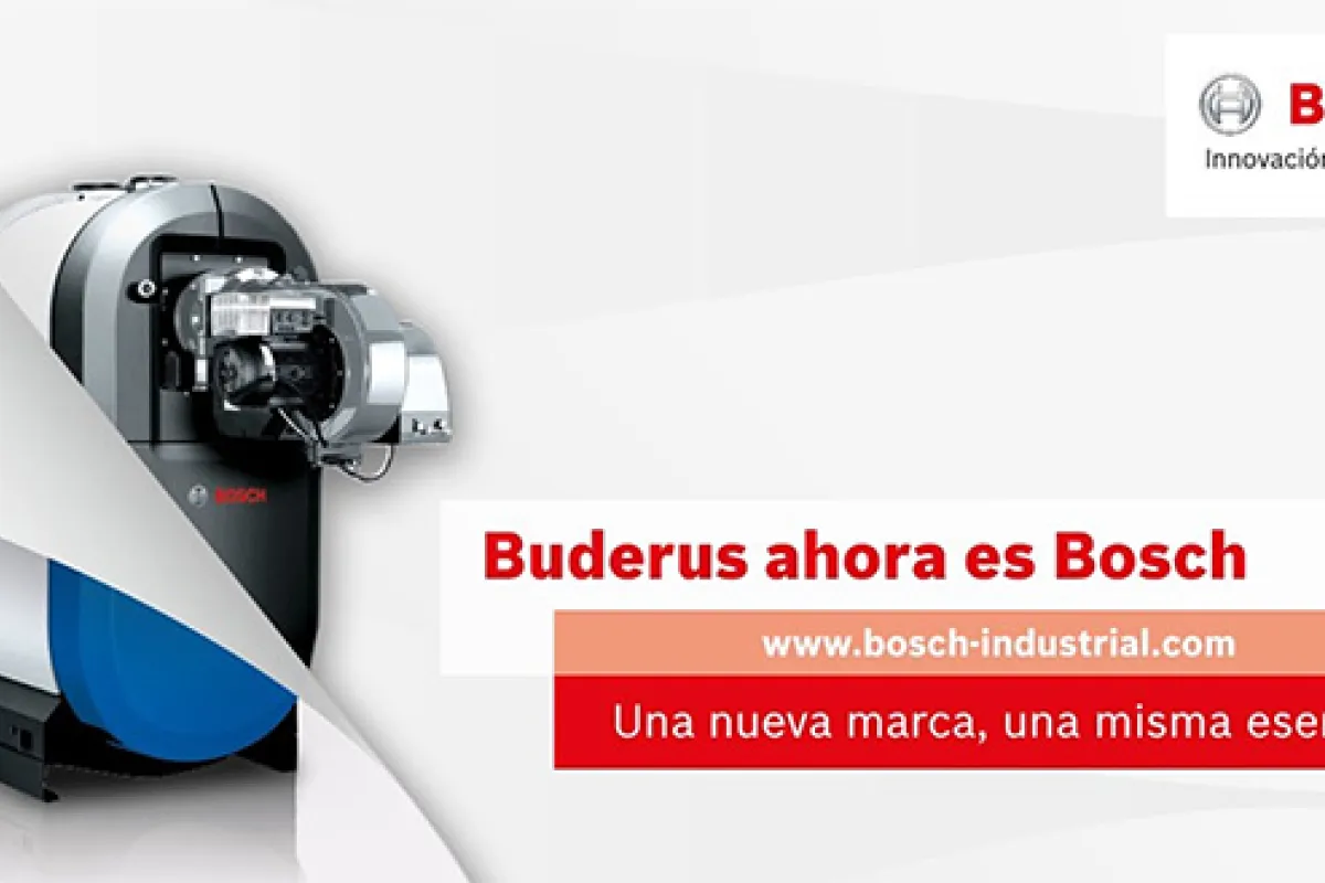 Buderus ahora es Bosch, su climatización también