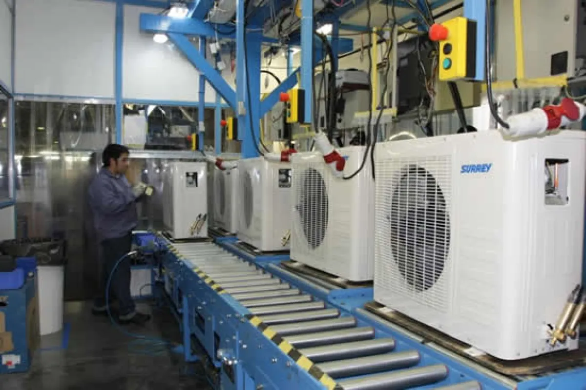 Fabrica de aire acondicionado Surrey