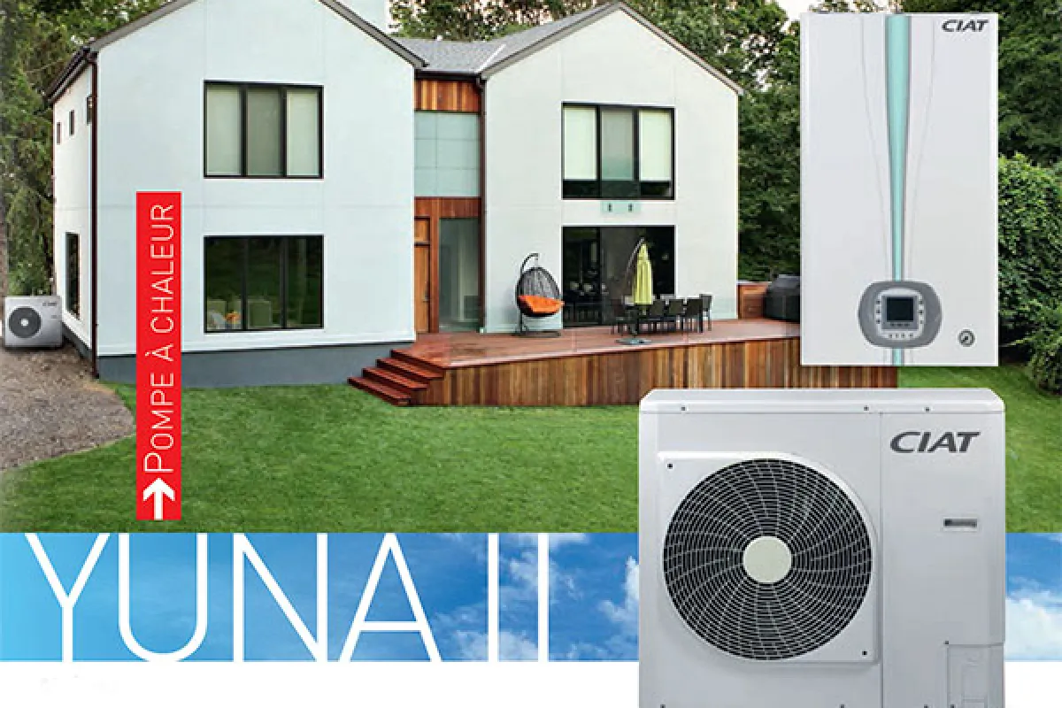 CIAT presenta YUNA II, su nueva bomba de calor inverter