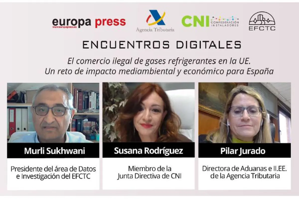 Evento ‘El comercio ilegal de gases refrigerantes en la UE. Un reto de impacto medioambiental y económico para España’