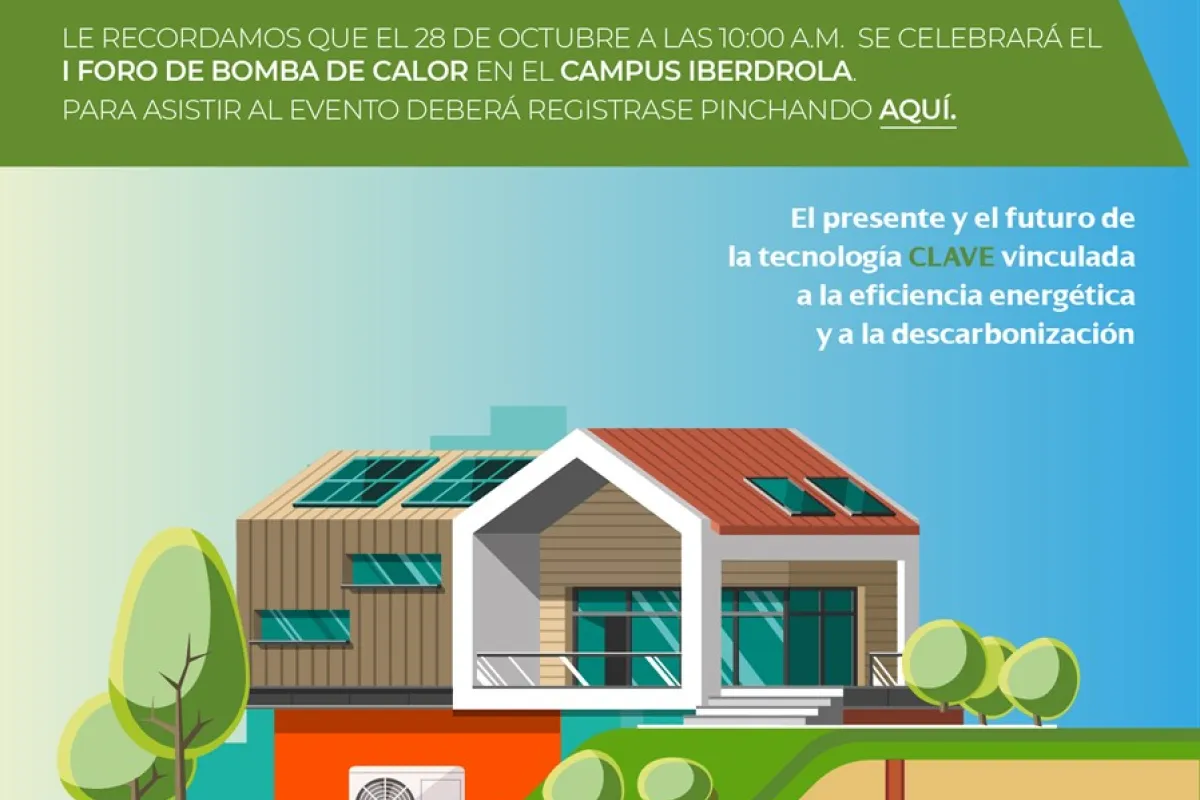  AFEC e Iberdlola organizan el I Foro de Bomba de Calor