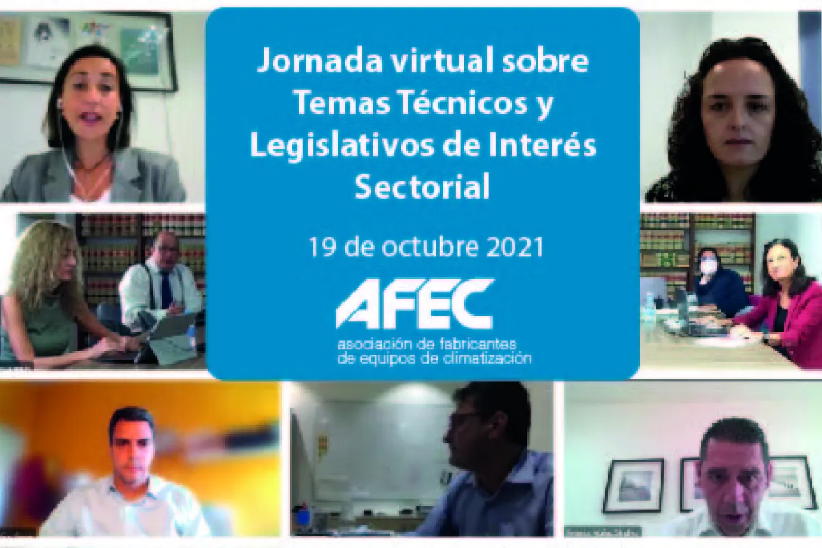 AFEC organiza para sus socios una Jornada sobre Temas Técnicos y Legislativos de Interés Sectorial