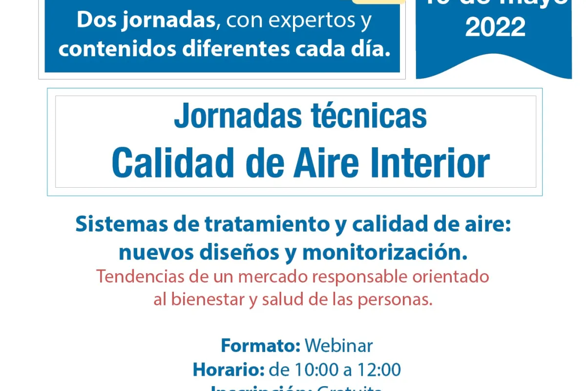 Jornadas técnicas sobre calidad de aire interior