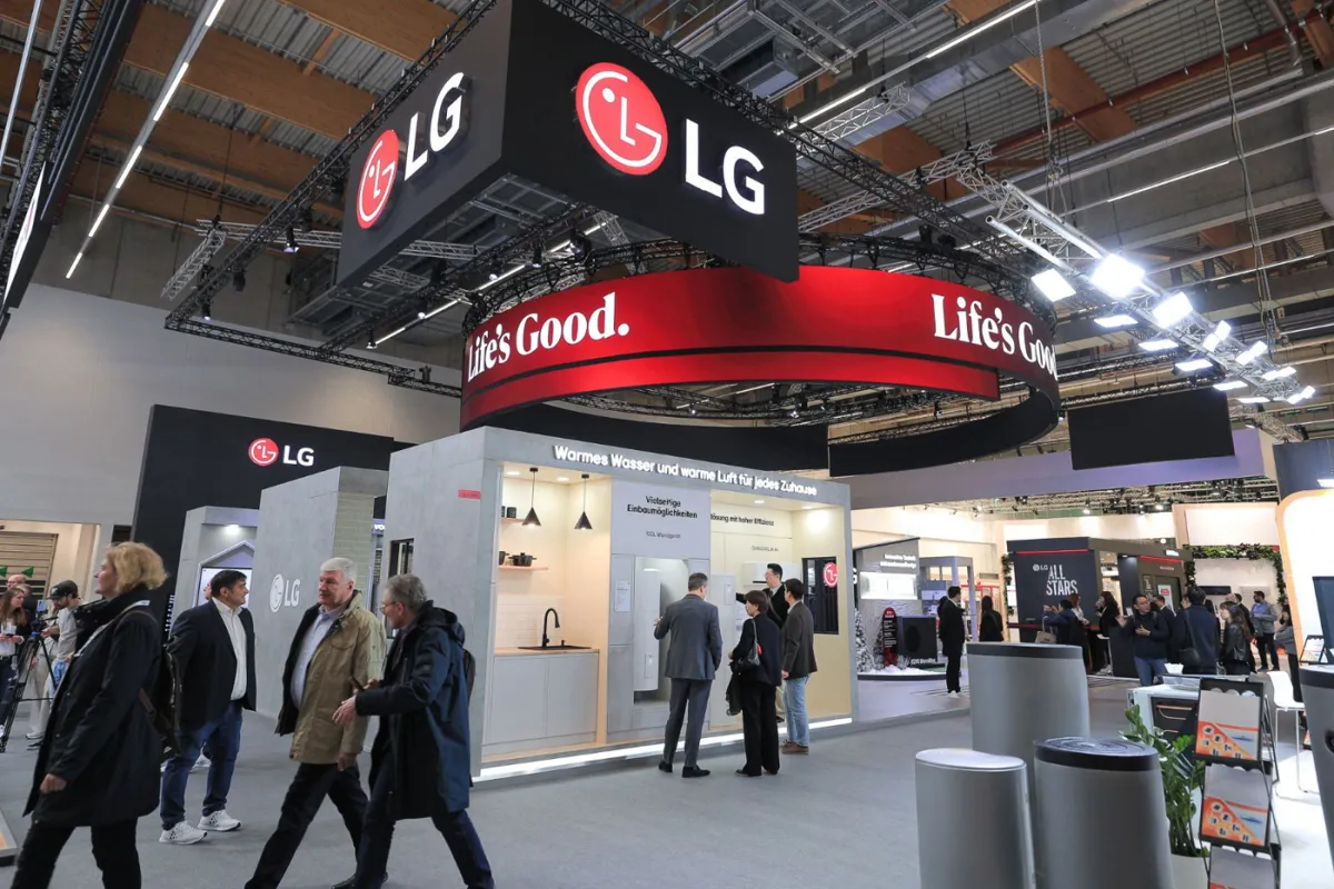 Stand de LG en ISH 2025