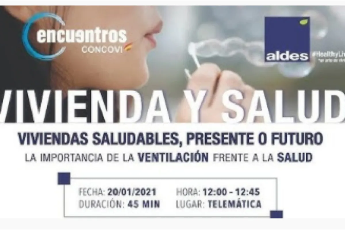 ALDES y CONCOVI organizan la jornada "Vivienda y salud: la importancia de la ventilación""