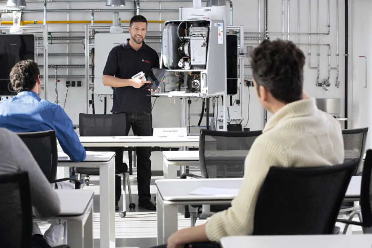 Academia Bosch: formación en calefacción y aire acondicionado comercial