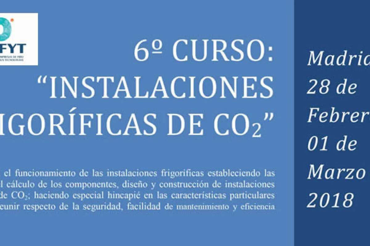 Curso AEFYT sobre Instalaciones frigoríficas de CO2
