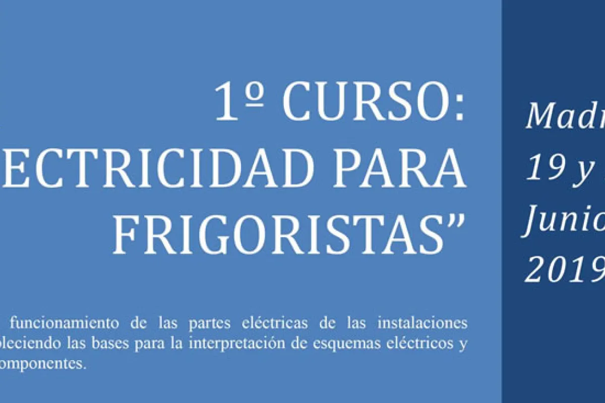 Curso sobre Electricidad para Frigoristas
