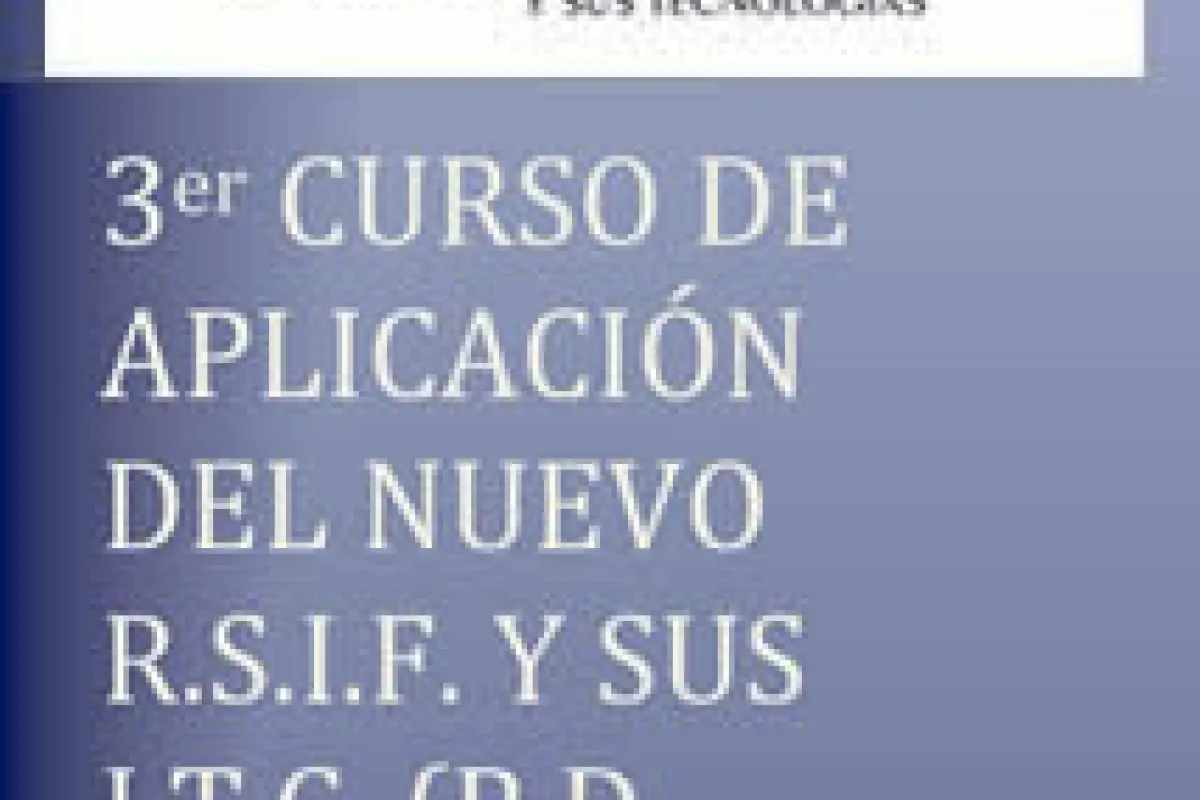 AEFYT convoca el 3er curso online sobre el nuevo RSIF y sus ITC para ingenieros y frigoristas