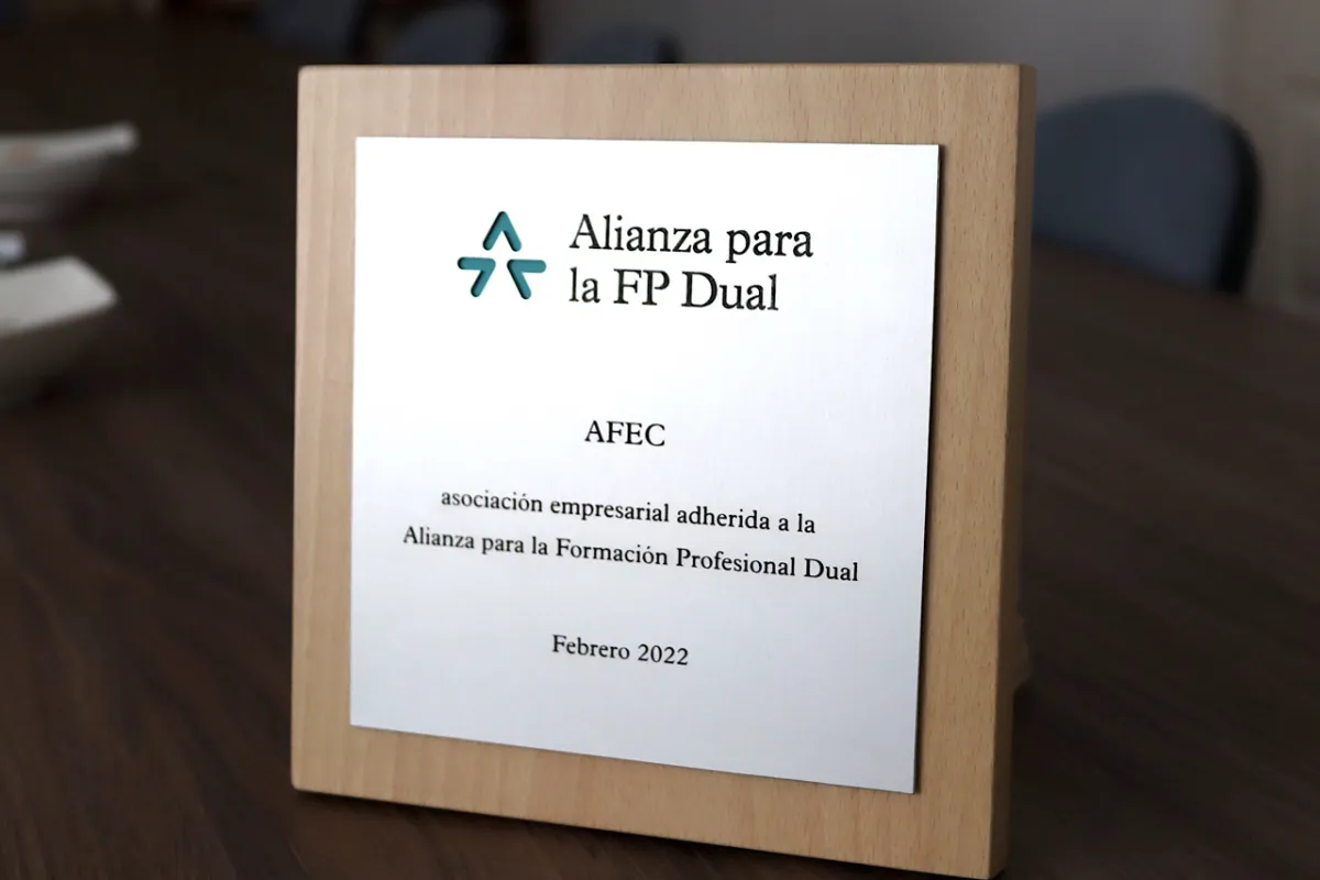 AFEC se adhiere a la Alianza para la FP Dual con el fin de atraer talento joven al sector de la climatización