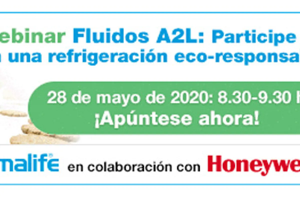 Webinar gratuito de Climalife para técnicos de refrigeración sobre fluidos A2L
