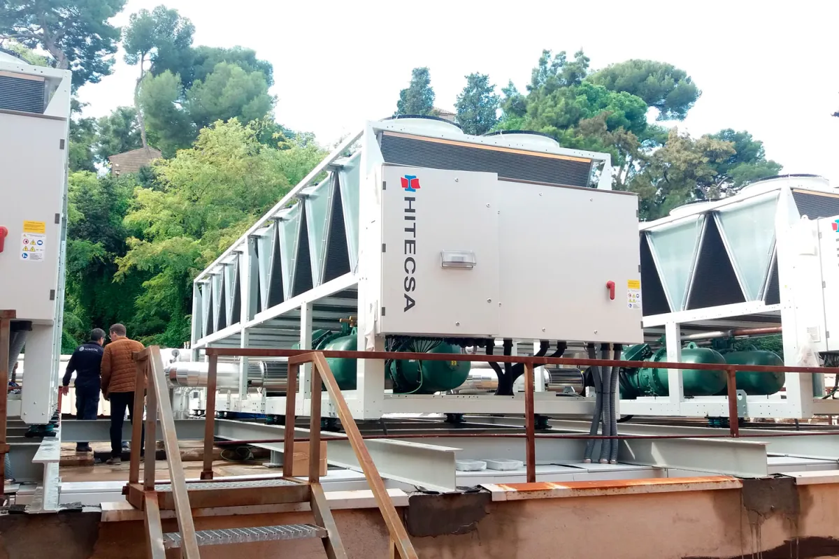 Los equipos de Hitecsa y Adisa climatizan la Fira de Barcelona
