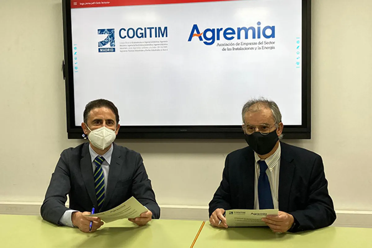 Agremia y COGITIM se alían para fortalecer el sector de las instalaciones y la energía