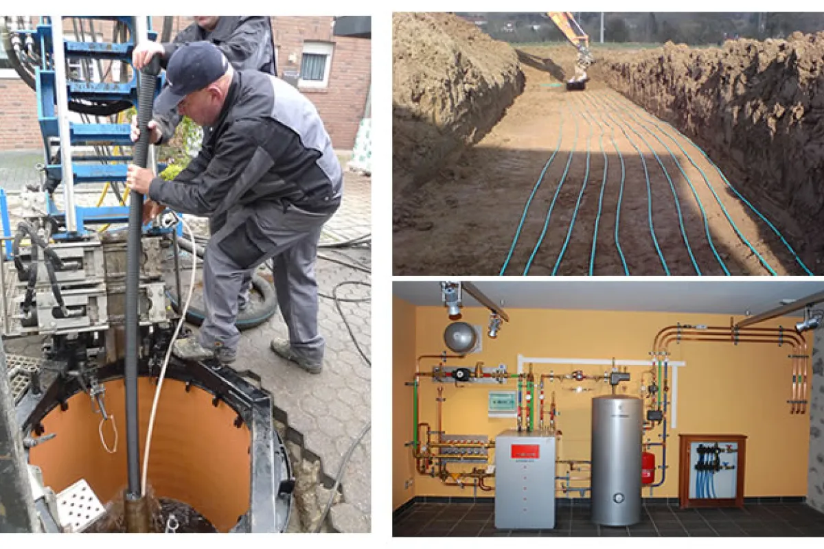 Instalaciones de geotermia