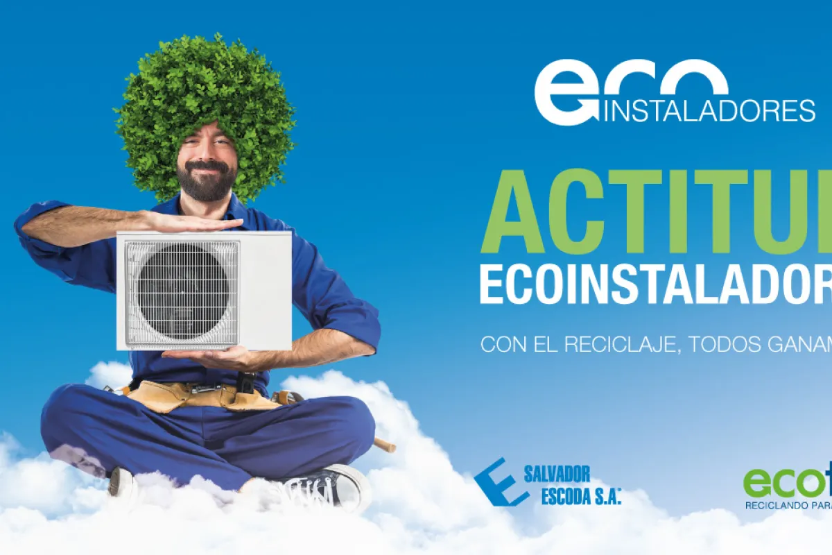 Salvador Escoda y Ecotic se alían para impulsar el reciclaje entre los instaladores