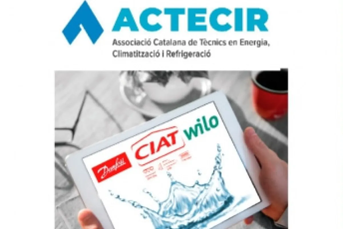 Jornada técnica sobre sistemas hidrónicos en instalaciones de climatización eficientes