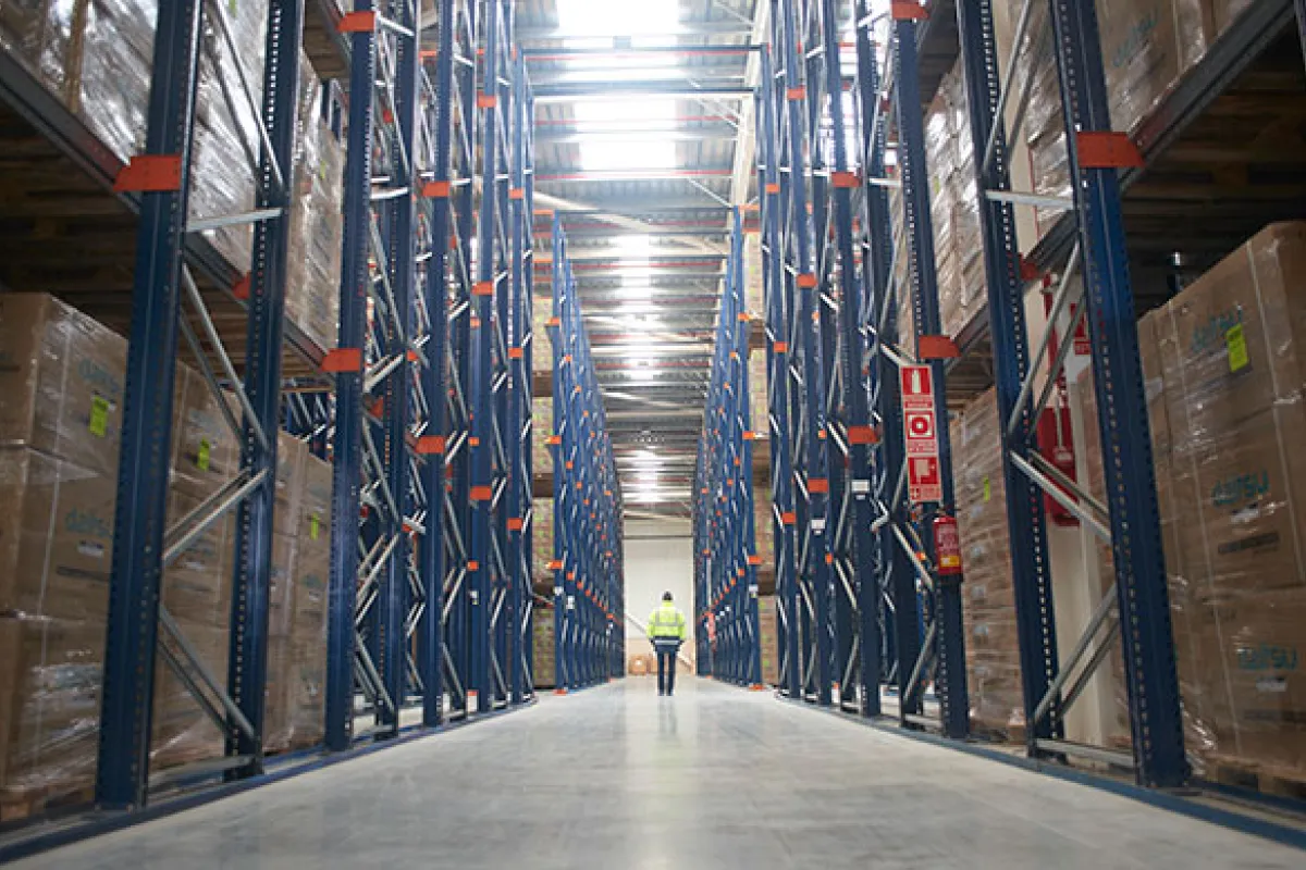 Centro logístico de Eurofred