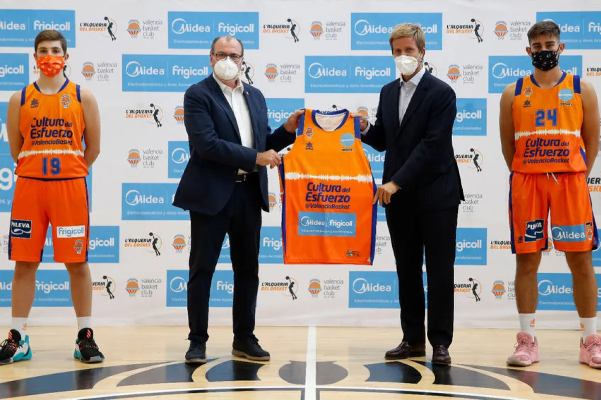 Frigicoll, nuevo patrocinador del Valencia Basket para las tres próximas temporadas