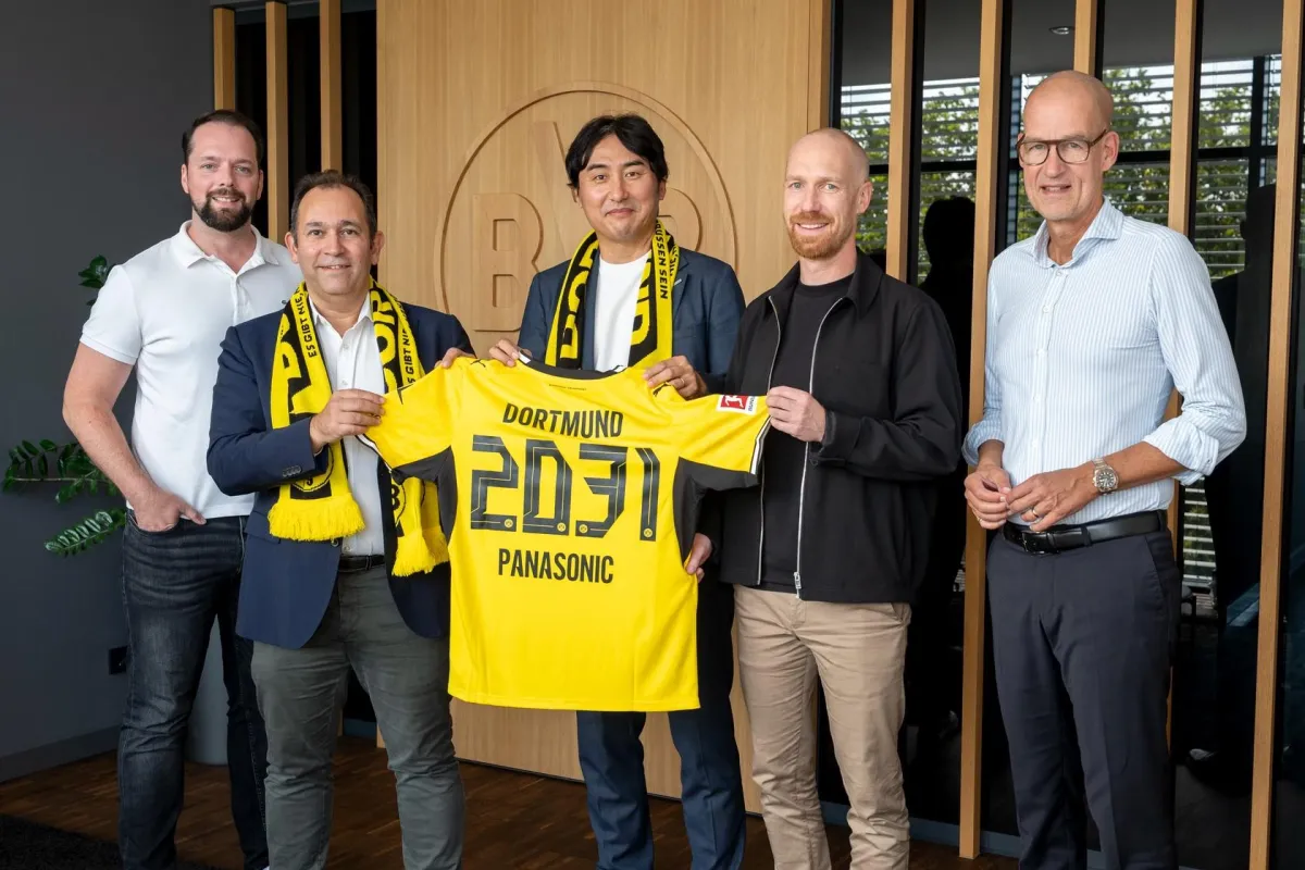 Panasonic Heating & Cooling Solutions se convierte en uno de los patrocinadores oficiales del Borussia Dortmund (BVB)