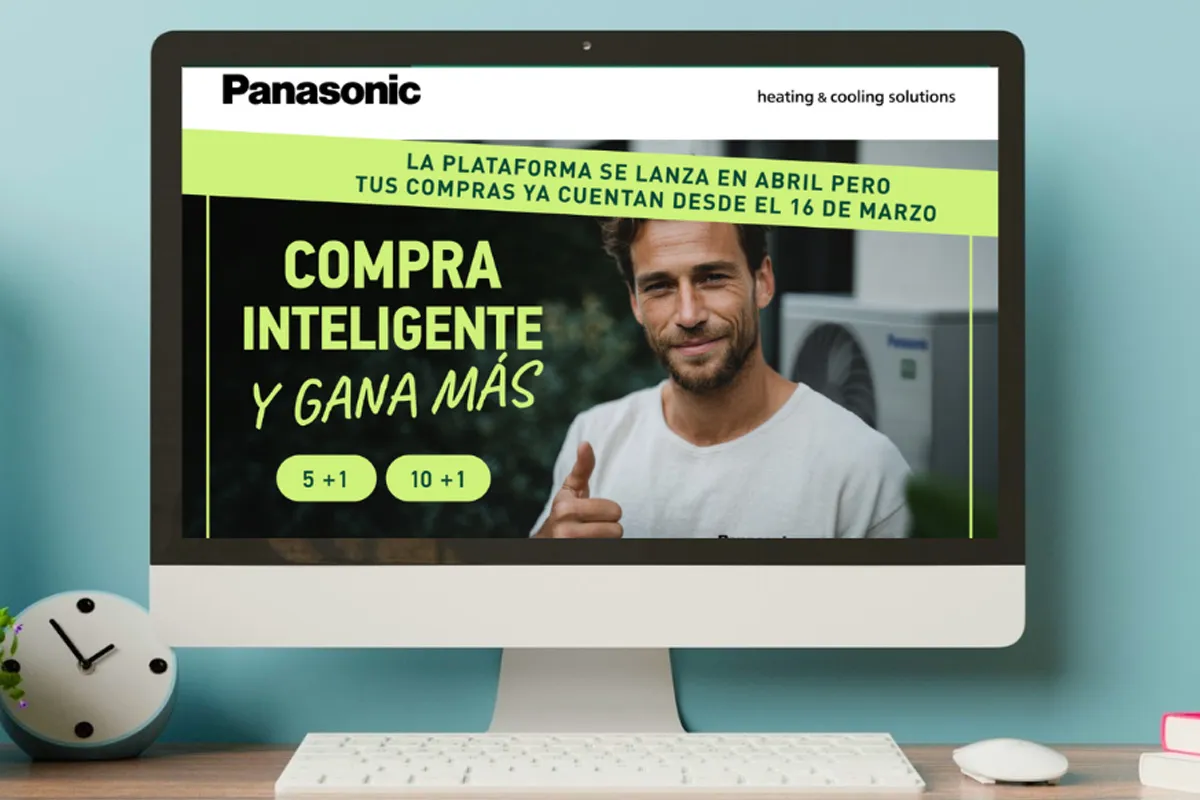 Nueva promoción de Panasonic 5+1 y 10+1  destinada a instaladores