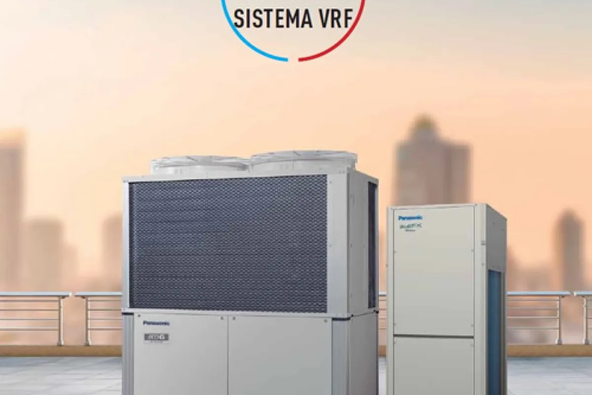Nuevo VRF híbrido de Panasonic que combina gas y electricidad