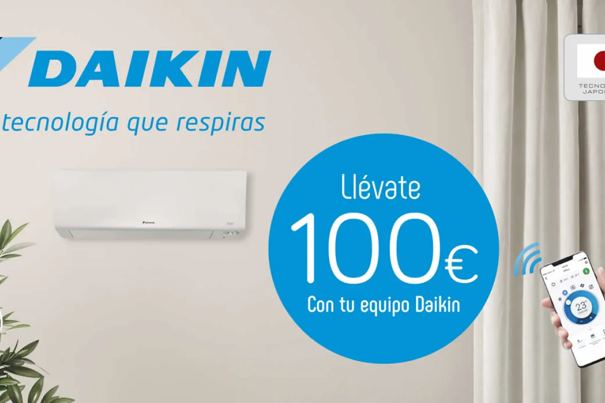 Daikin lanza su ‘Plan Renove’ coincidiendo con la llegada de la primavera 