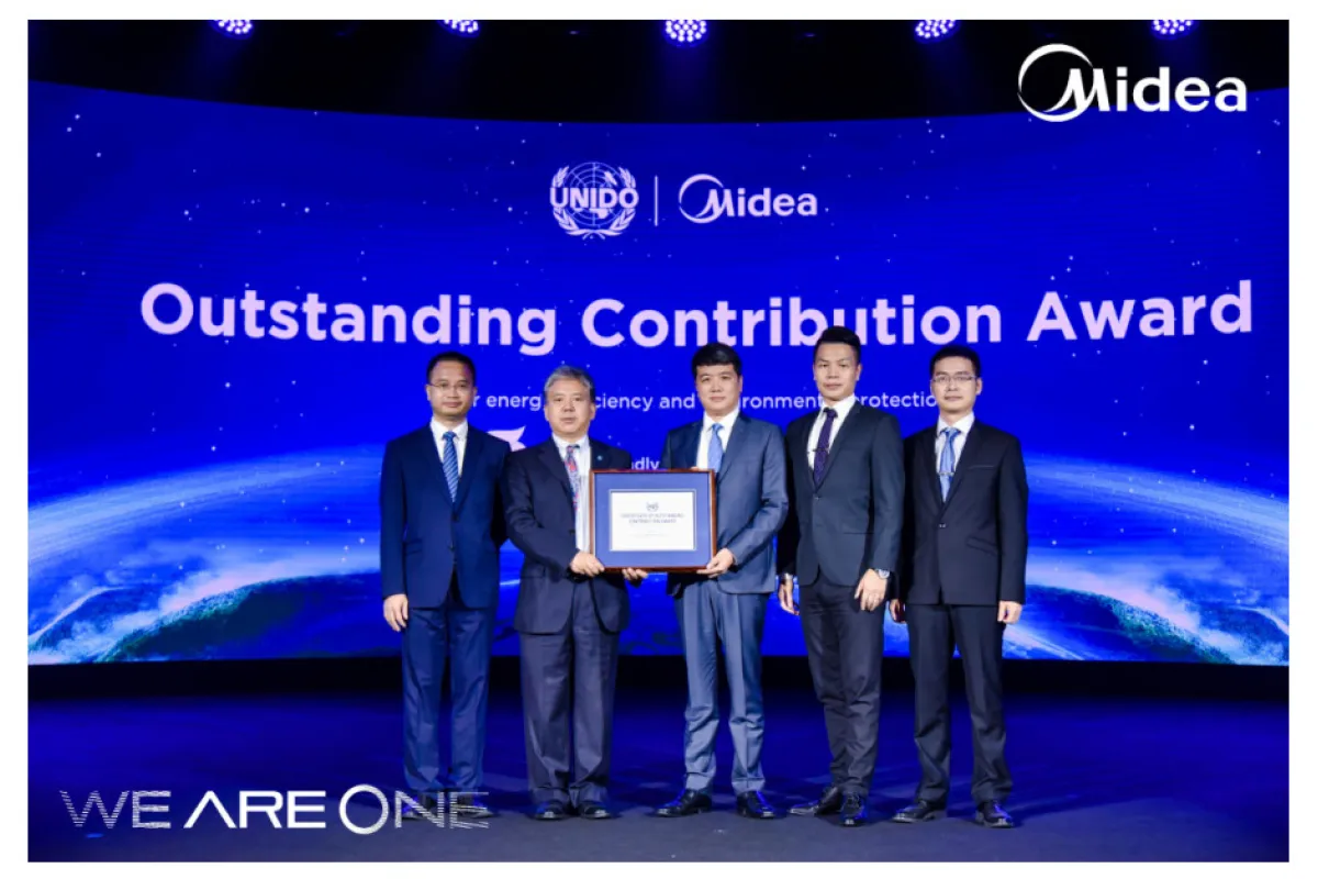 Midea premiada por UNIDO por sus esfuerzos por la protección del medio ambiente