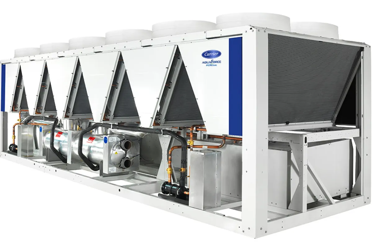 Nuevas enfriadoras Carrier con refrigerante HFO PUREtec