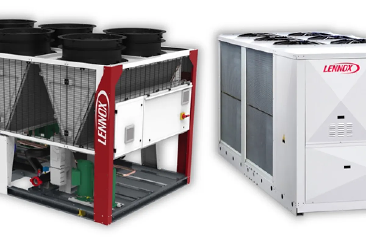 Lennox amplía el rango de enfriadoras permitiendo la reducción gradual de gases fluorados