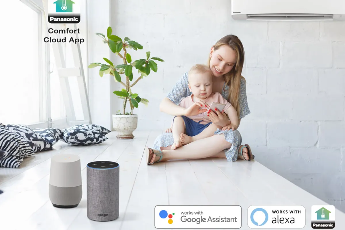 Panasonic incluye el control por voz en sus equipos de aire acondicionado