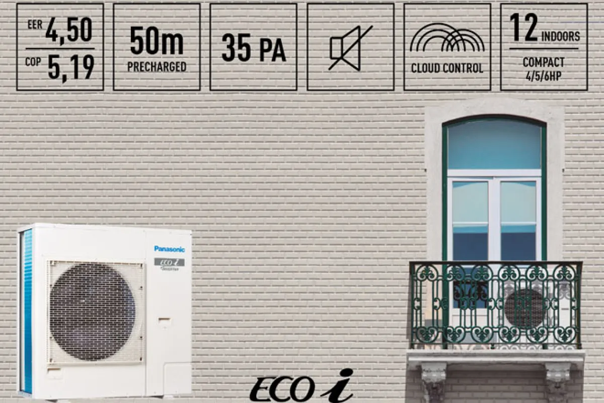 Panasonic lanza su Mini ECOi más compacto y eficiente