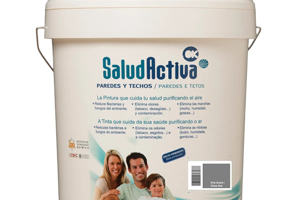 SaludActiva, una pintura que purifica el aire