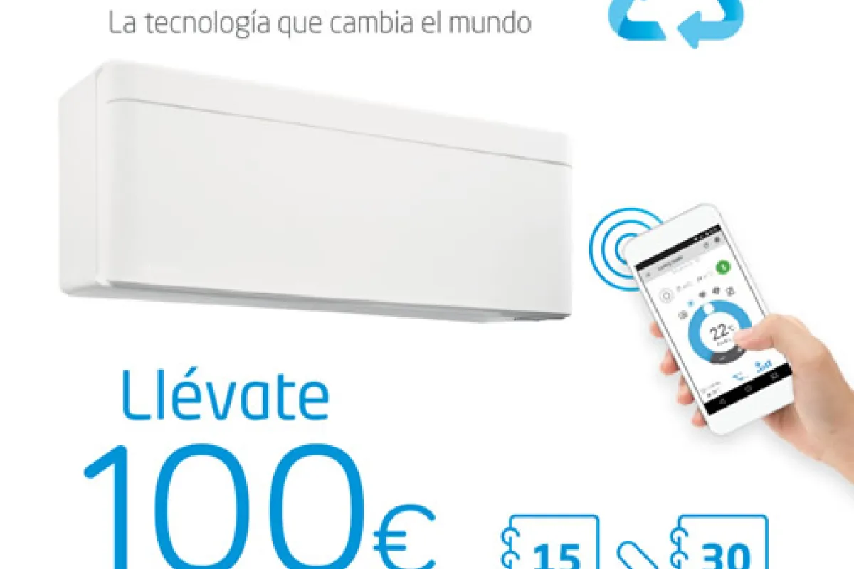 Plan renove Daikin: llévate 100 euros esta primavera