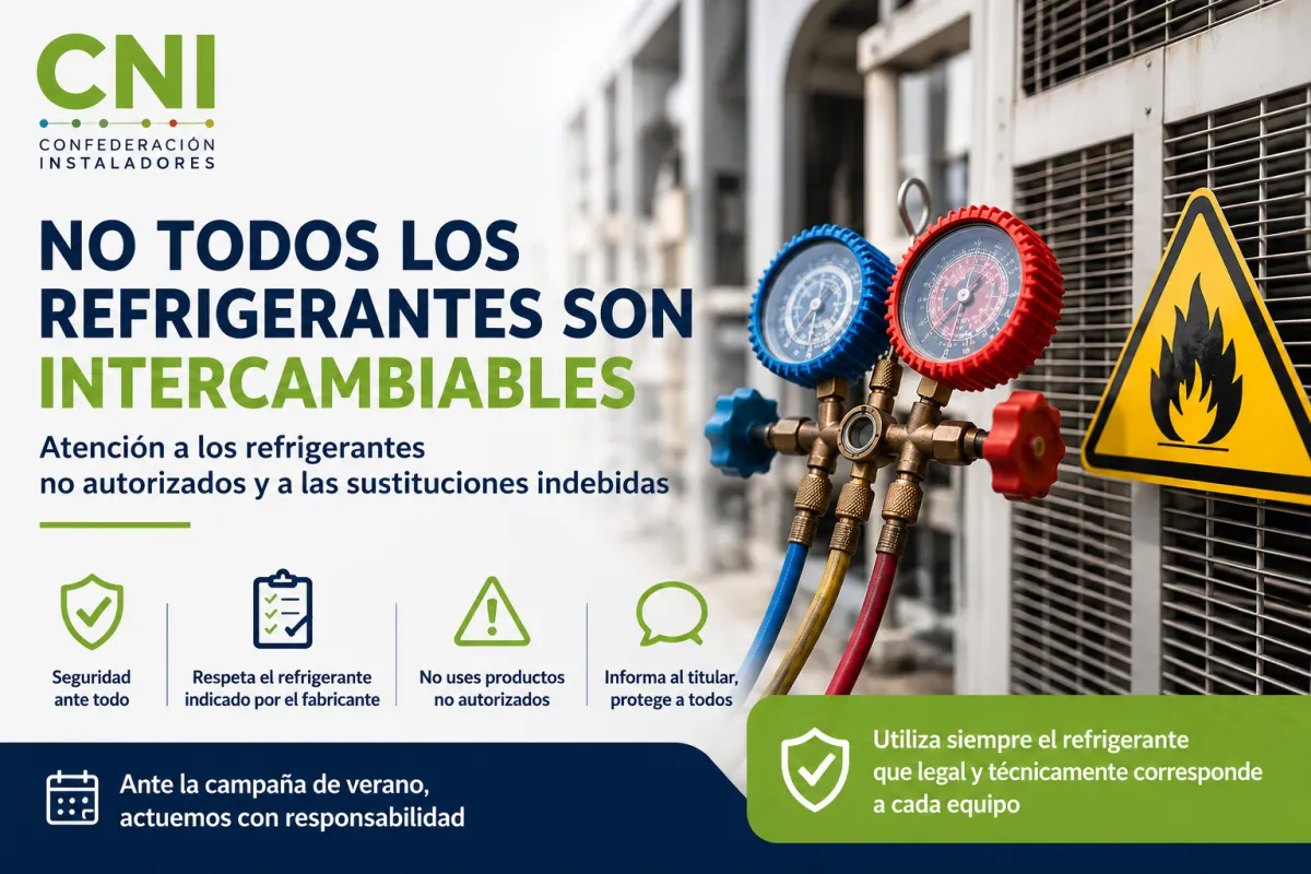 Uso correcto de los refrigerantes