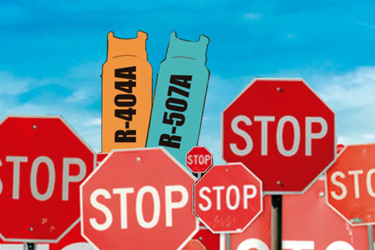 STOP R404A y R507A
