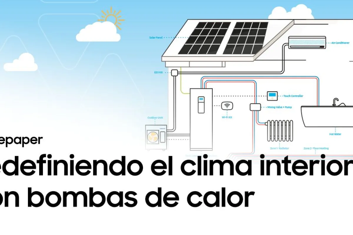 Documento técnico: El uso de bombas de calor para la creación de un sistema sostenible de calefacción y aire acondicionado