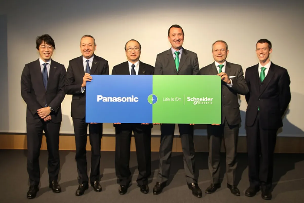 Acuerdo entre Panasonic y Schneider Electric