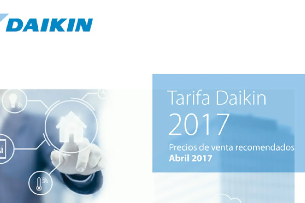 Daikin presenta sus novedades en la Tarifa Daikin 2017