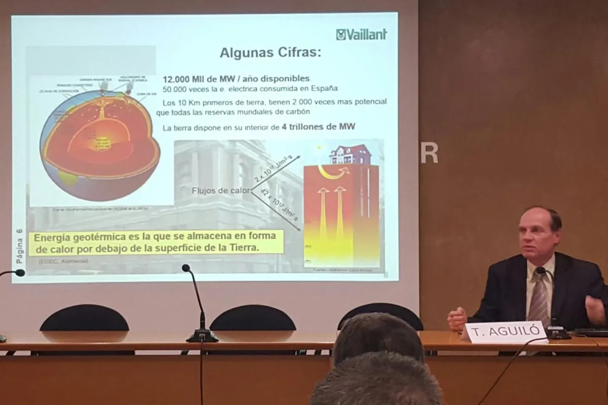 Jornada técnica sobre geotermina organizada por Vaillant