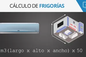 Cómo calcular las frigorías necesarias para mi aire acondicionado