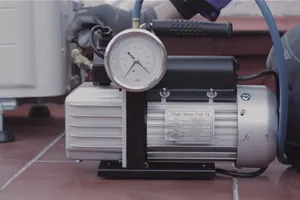 Vaciado de circuito de aire acondicionado