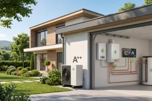 Hibridación y gases renovables: una estrategia realista para la descarbonización  de la vivienda existente