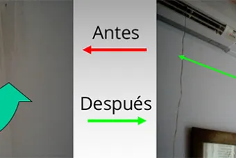 Como cambiar el aire acondicionado de sitio