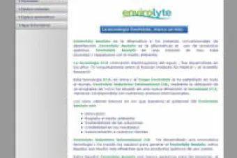 Sistemas Envirolyte Anolyte