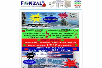 Instalaciones y mantenimiento fonzal