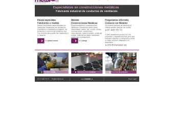 Metalair - Construcciones metálicas a medida de ventilación